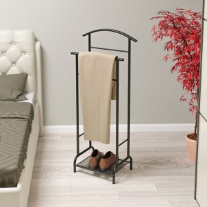 Вешалка напол. костюмная "Римини 2", 47*30*108,5см (черный) коробка ВКР2Ч под заказ ЗМИ