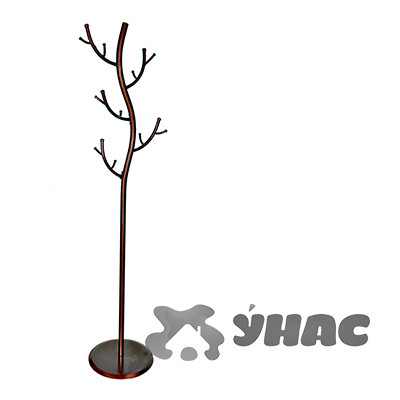 Вешалка-стойка Дерево №9 медный антик. ВНП211М 375х1810мм