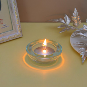 LADECOR Набор перламутровых свечей в виде шара 20 гр, 6 штук, 4 цвета