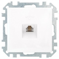 Bylectrica СТИЛЬ мех. розетки телефонной белый, (ТР4-037)