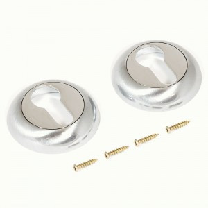 Накладка для ц/м АЛЛЮР АРТ ET-R1 SN(3282) круглое основание мат.никель (100,10) (компл)