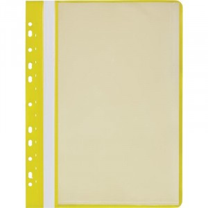 Папка с файлами с перфорацией Attache Economy 10 желтая 0,3 файлы 745360