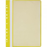 Папка с файлами с перфорацией Attache Economy 10 желтая 0,3 файлы 745360