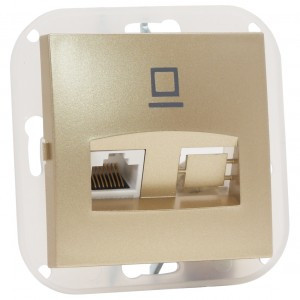 Bylectrica СТИЛЬ мех. 1 мест. СУ комп. шампань (РК18-007 шампань)