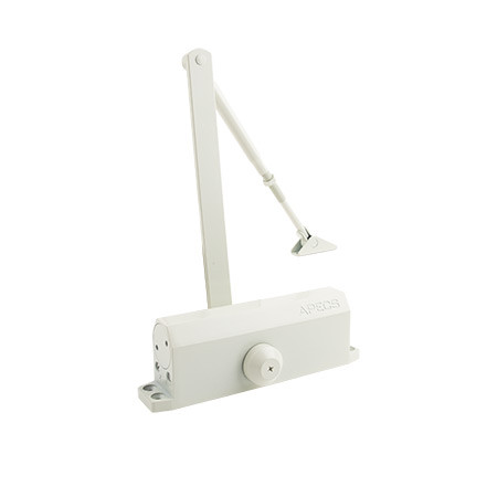 Доводчик дверной Apecs DC-20.5/120-W белый, без фиксации (t= -30°C)  \10