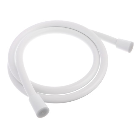 RAIN Шланг для душа, 150см, 1/2"(Имп)-1/2"(Имп), ПВХ, латунь, антитвист, белый