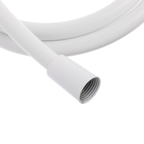 RAIN Шланг для душа, 150см, 1/2"(Имп)-1/2"(Имп), ПВХ, латунь, антитвист, белый