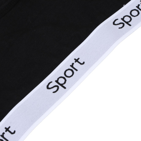 GALANTE Майка-топ с широкими лямками, р.48, 95% хлопок, 5% спандекс, черный, НБ25-21