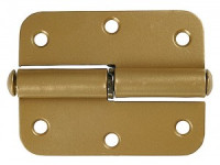 Петля накладная стальная &quot;ПН-85&quot;, цвет белый, левая, 85мм