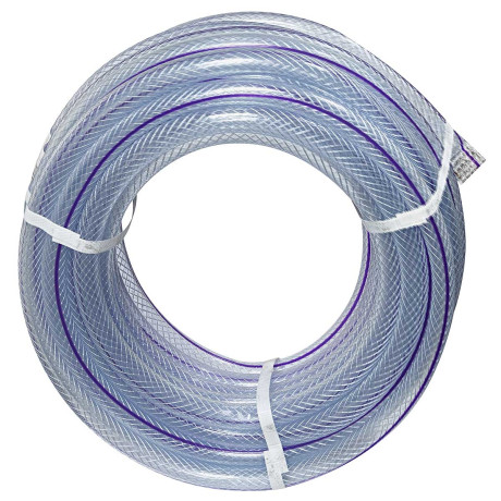 Шланг "Силикон" прозрачный армированный ПВХ d 18 м