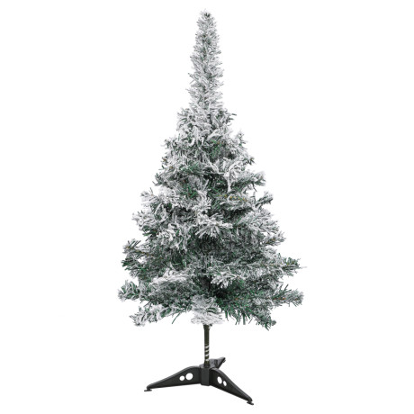 Ель 60см, 45 веток, снежная, флокирование, ПВХ, 26-16