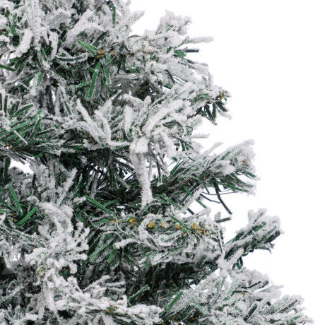 Ель 60см, 45 веток, снежная, флокирование, ПВХ, 26-16