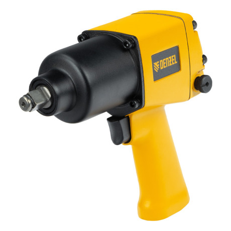 Ударный пневмогайковерт IW860+набор головок, 1/2", 7000 об/мин, 868 Нм Denzel
