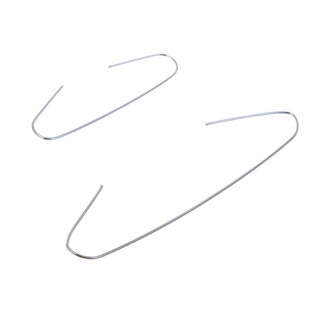 СНОУ БУМ Крючки для елочных игрушек 6.3см + 3.8 см, металл, 50 шт, золото, серебро, 2 цвета