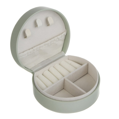 Шкатулка для украшений, 9x10x4 см, ПВХ, 3 цвета