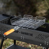 GRILLBOOM Решётка гриль хром со съёмной ручкой 57x30x24 глубина 5см, хромированная сталь