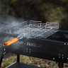 GRILLBOOM Решётка гриль хром со съёмной ручкой 57x30x24 глубина 5см, хромированная сталь