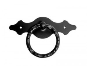 Домарт РК 95 мод.2 черная Ручка-кольцо (10)