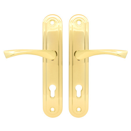 Ручки на планке AVERS HP-85.0423-G (золото, под цилиндр, межос-85мм)   \24