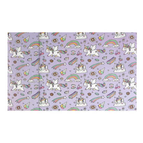 Бумага тм Fntastic подарочная, 70x100 см, 70 г односторонняя, 6 диз., арт.4