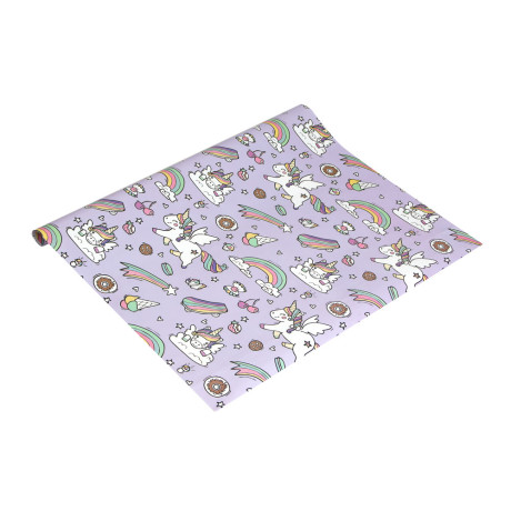 Бумага тм Fntastic подарочная, 70x100 см, 70 г односторонняя, 6 диз., арт.4