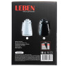 LEBEN Чайник электрический 1,7 л., 2200 Вт., стекло-пластик