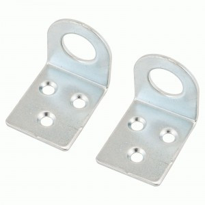 Проушина д/нав.замков Кунгур 30х70 угловая цинк (10пар в уп./цена за 2 шт.) (100,10)