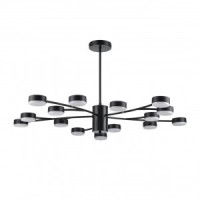 LUMION 8117/15 COMFI LN25 черн., мет. Люстра LED GX53 15x7W 220V TORINA