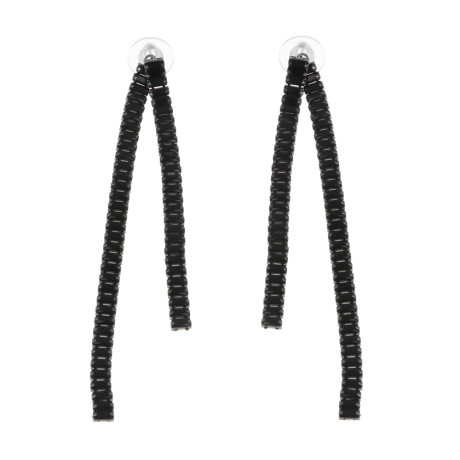 Серьги, медь, цирконий, 2 дизайна, БЖ25-2