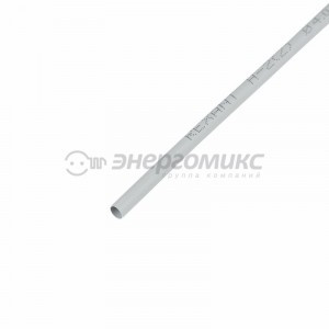 REXANT термоусадка трубка ТУТ 4,0/2,0 мм, серая (упак. 50 шт. по 1 м)  (50!) 20-4010