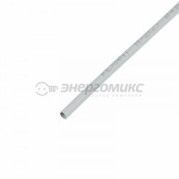 REXANT термоусадка трубка ТУТ 4,0/2,0 мм, серая (упак. 50 шт. по 1 м)  (50!) 20-4010