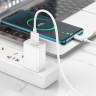 hoco. Кабель для зарядки модель X88, USB-C 2м, цвет: белый