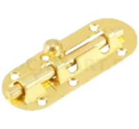 Задвижка для дверей 500 60мм медь