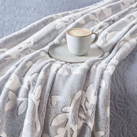 PROVANCE Нэви Плед микрофибра, 130х150см, 180гр/м, 2 дизайна