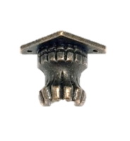 Ножка для шкатулки №3 22х23мм, бронза