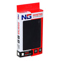 Ермак Оплетка руля, натуральная кожа, черная (игла+нить), прошивка