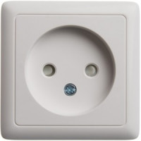 Systeme Electric Хит роз. ОУ 1 мест. бел. (пл.осн., штор.) РА10-137-б (168!)