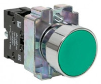 EKF кнопка BA31 зеленая, 22мм NO xb2-ba31