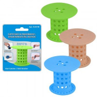 Ситечко в раковину улавливатель волос, 5,7*5,1см (кратность 6шт!!!), пластик VL34-98 Мультидом