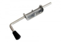 Засов Домарт пружинный 110) 280мм цинк d-13мм10)