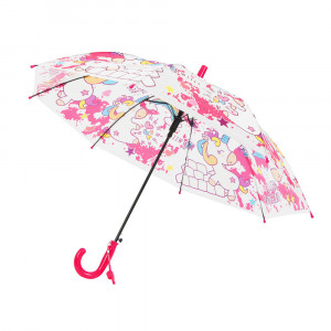 Зонт-трость, детский, POE, пластик, сплав, 50см, 8 спиц, 1 дизайн, -024