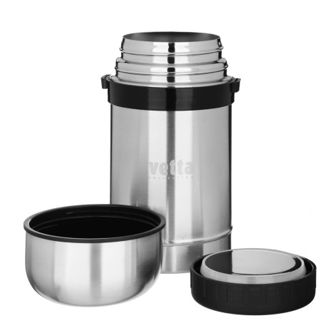 VETTA Термос металлический "Суповой" с широким горлом 0,75л серебристый