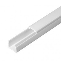 Промрукав Кабель-канал белый 2-й замок в п/э 16х16 (120м/уп) 0616161