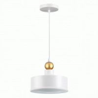 ODEON LIGHT 4090/1 ODL19 229 бел./зол. подвес E27 1*40W BOLLI 250x250