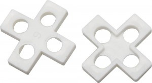 Крестики ЗУБР для кафеля, 8мм, 75шт