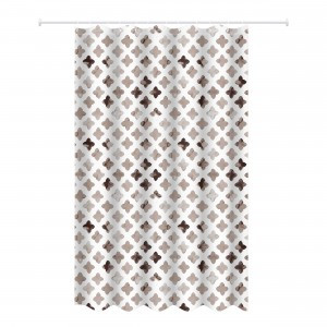 Штора д/ванной Готика 200 (В)*180 (Ш)см, 12 колец, люверсы, PEVA, 75418 Master House