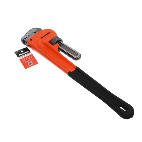 ЕРМАК Ключ трубный, тип "Stillson", раскрытие до 85 мм, 450 мм