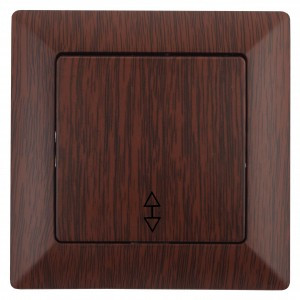 ЭРА Intro Solo перекл. СУ 1 кл. 10А IP20, венге 3977