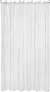 Штора для ванной 180x180см, PEVA Соты, прозрачный, белый, 554/Еврогарант
