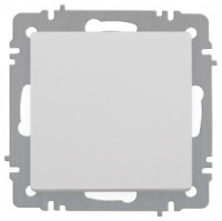 ЭРА Intro Accent мех. выкл. СУ 1 кл. 10А 250В, белый 6-101-01